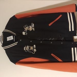 Disney Resorts Mickey and Minnie Varsity Jacket/coat For Adults